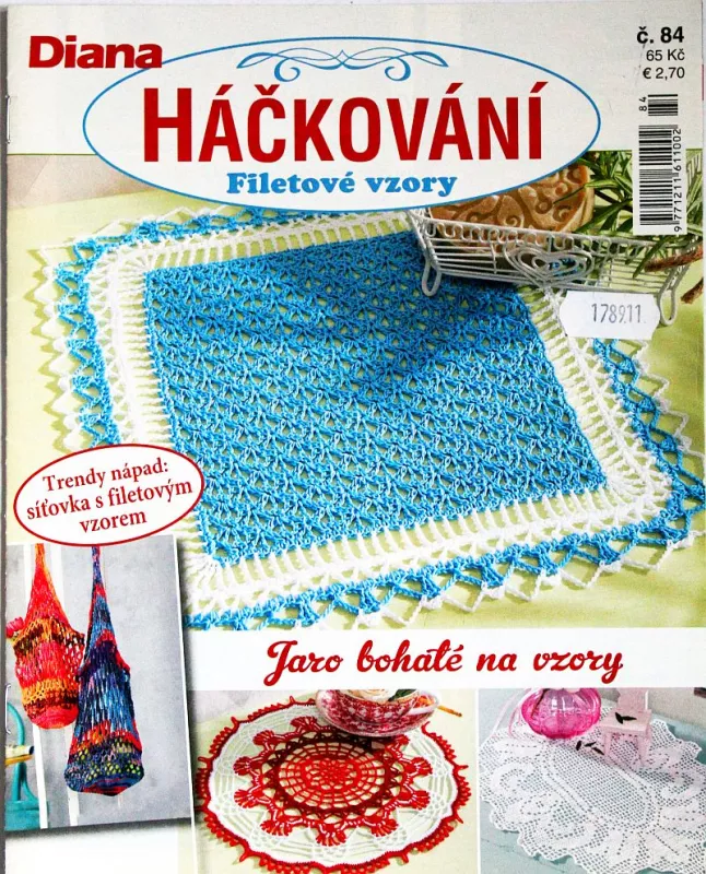 Filetové háčkování č. 84 -CZ-