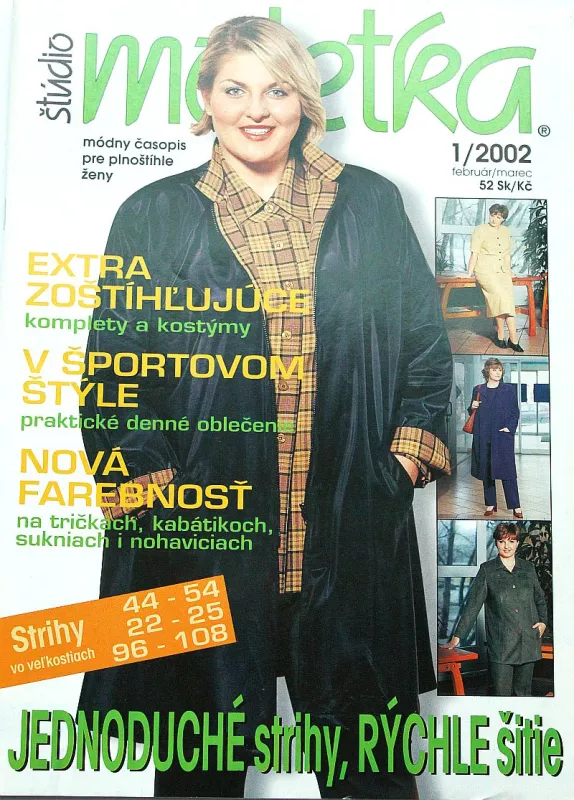 Moletka 1/2002 -Sk- časopis se střihy