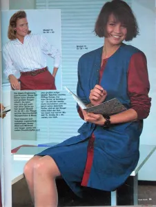 Neue Mode 1/1988 -N- ukázka z časopisu 1