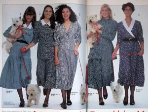Neue Mode 1/1988 -N- ukázka z časopisu 2