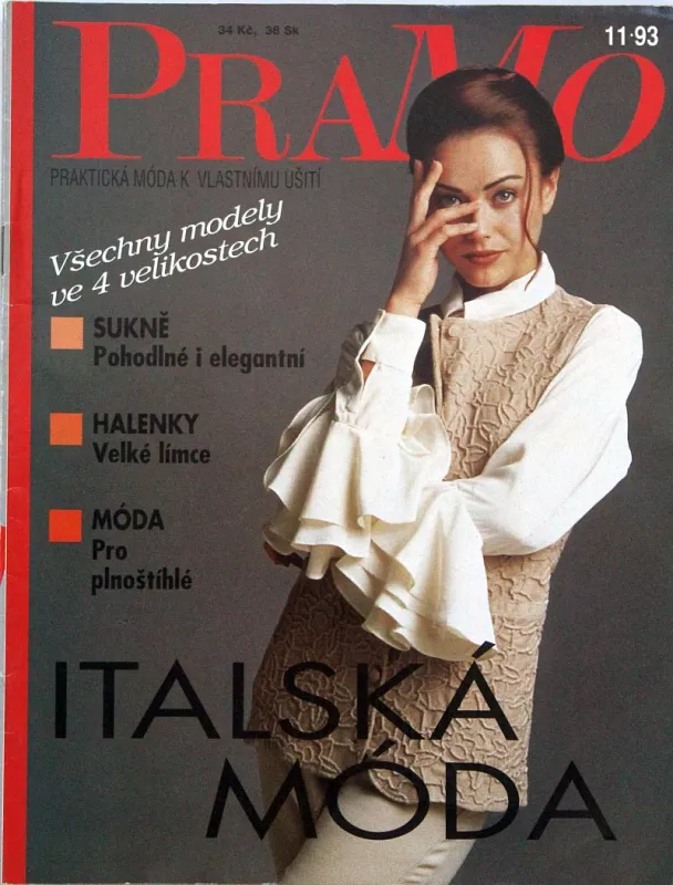 PRAMO 11/1993 -CZ- časopis se střihy
