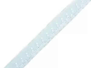 Pruženka lemovací ozdobná 10 mm - sv. modrá