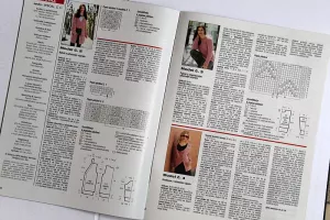 Sandra - pletení pro Vás 11 -CZ- ukázka přílohy 