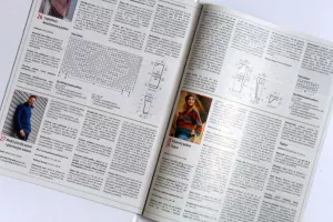 Sandra - pletení pro Vás č.87 -CZ- ukázka z přílohy časopisu