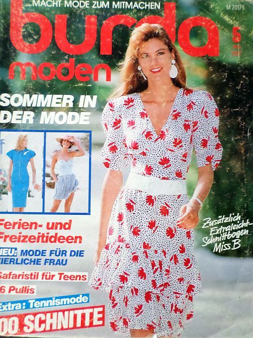 Burda 5/1987 RETRO v němčině