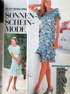 Burda 5/1987 RETRO v němčině