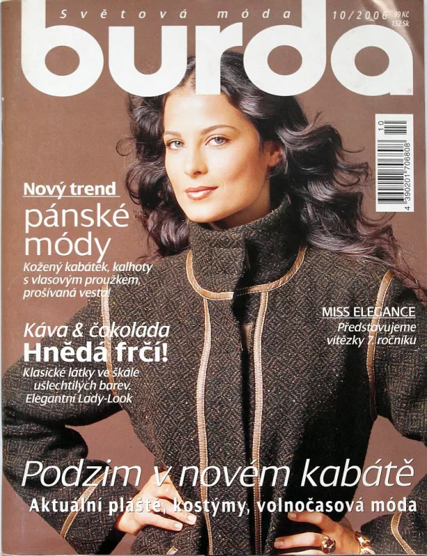 Burda 10/2006 -CZ- časopis se střihovou přílohou 