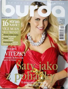 Burda 12/2008 -CZ- časopis se střihy 