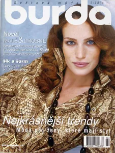 Burda 2/2006 -CZ- časopis se střihovou přílohou