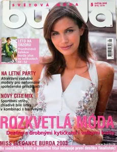Burda 5/2003 -CZ- časopis se střihy