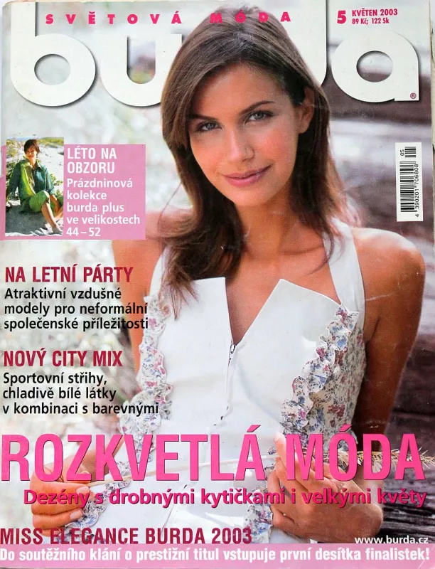 Burda 5/2003 -CZ- časopis se střihy