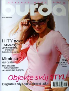 Burda 8/2006 -CZ- časopis se střihy 