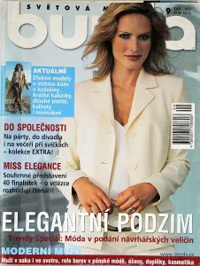 Burda 9/2003 -CZ- časopis se střihovou přílohou