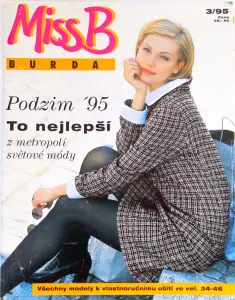 Burda - Miss B podzim 1995 -CZ- časopis se střihy