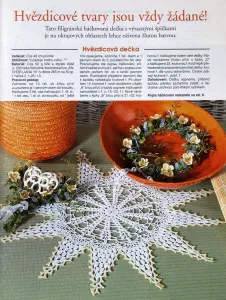 Dekorativní háčkování č. 23 -CZ- ukázka z časopisu