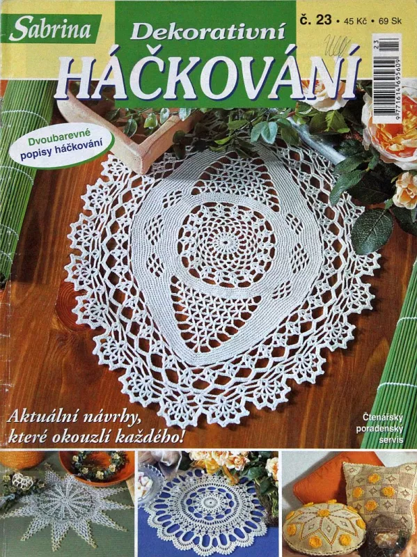 Dekorativní háčkování č. 23 -CZ-