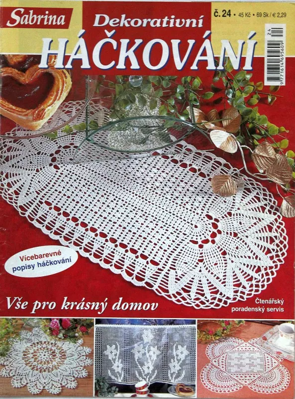 Dekorativní háčkování č. 24 -CZ-
