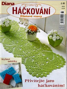 Háčkování - Filetové vzory č. 65 -CZ-