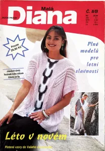 Malá Diana - Léto v novém č. 8/B -CZ- modely pro letní slavnosti