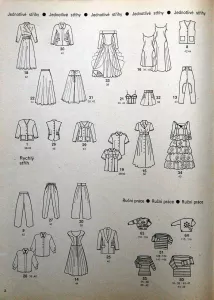 Neue Mode 4/1993 -CZ- přehled střihů 2