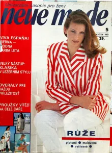Neue Mode 5/1993 -CZ- časopis se střihovou přílohou