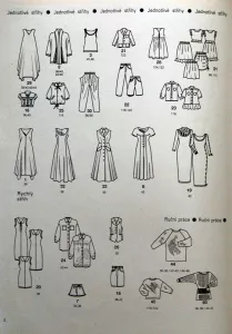 Neue Mode 6/1993 -CZ- přehled střihů 2
