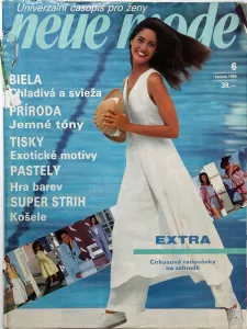 Neue Mode 6/1993 -CZ- časopis se střihy