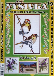 Výšivka č. 19 -CZ- časopis pro křížkovou výšivku