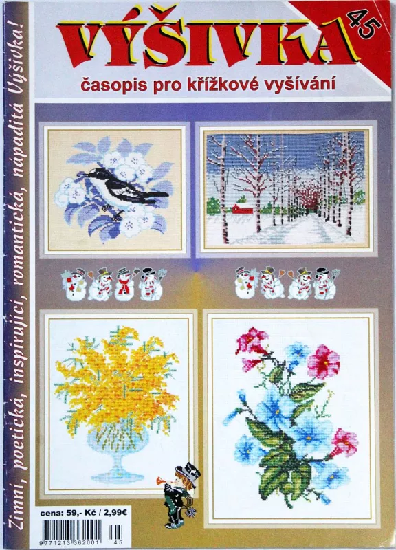  Výšivka č. 30 -CZ- časopis pro křížkové vyšívání