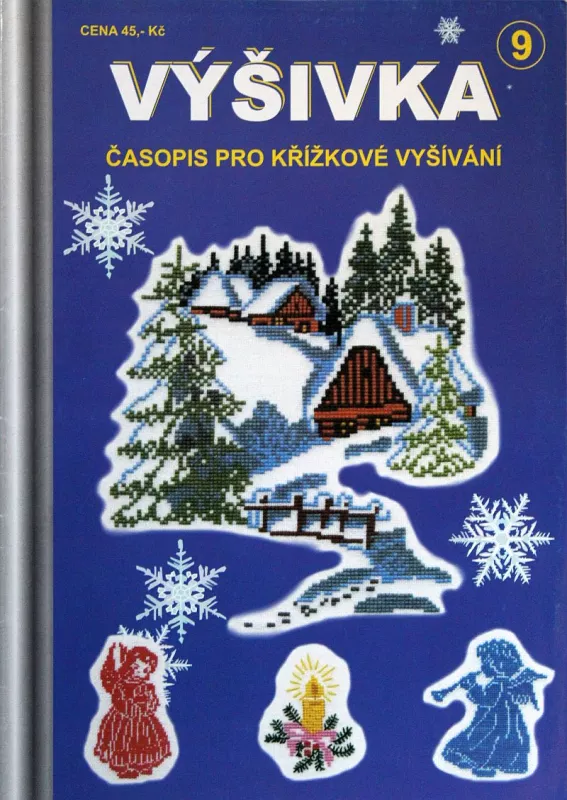 Výšivka č. 9 -CZ- časopis pro křížkové vyšívání 