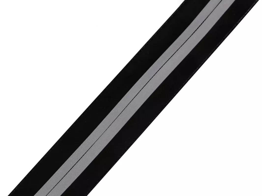  Zip spirálový voděodolný No 7 metráž reflexní - černý