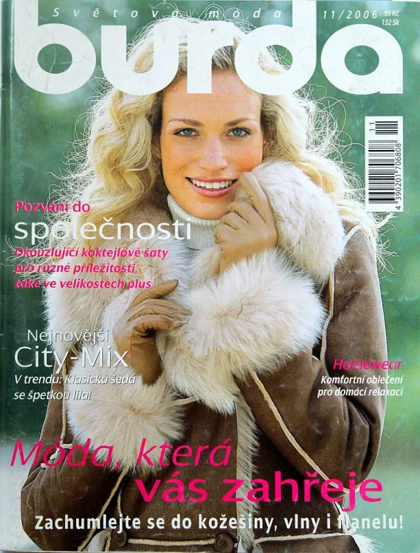 Burda 11/2006 -CZ- časopis se střihy (Var. 2)