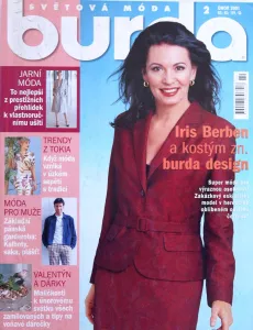 Burda 2/2001 -CZ- časopis se střihy (Var. 2)