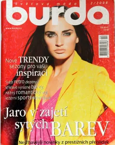 Burda 2/2008 -CZ- časopis se střihy