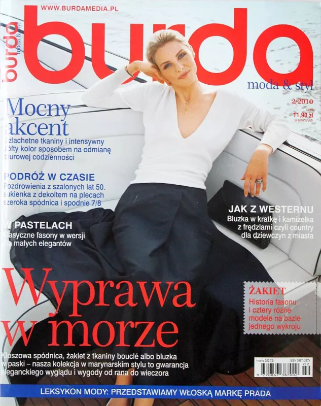 Burda 2/2010 -PL- časopis se střihy 