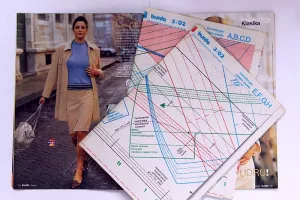 Burda 3/2002 -CZ- střihové přílohy kompletní