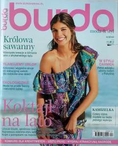 Burda 4/2010 -PL- časopis se střihy