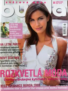 Burda 5/2003 -CZ- časopis se střihy