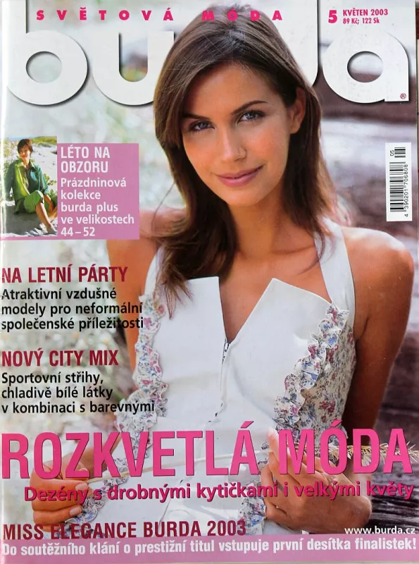 Burda 5/2003 -CZ- časopis se střihy