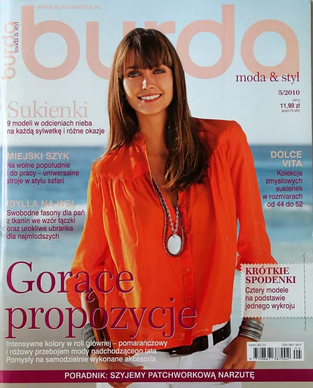 Burda 5/2010 -PL- časopis se střihy 