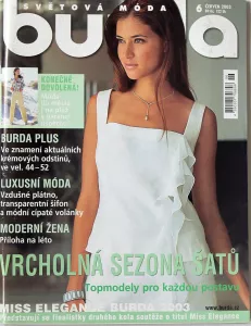 Burda 6/2003 -CZ- časopis se střihy