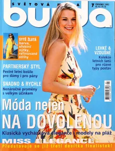 Burda 7/2002 -CZ- časopis se střihy