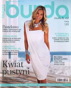 Burda 7/2010 -PL- časopis se střihy