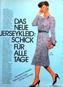 Burda 8/1980 RETRO -N- ukázka z časopisu 1