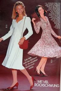 Burda 8/1980 RETRO -N- ukázka z časopisu 2