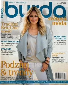 Burda 8/2011 -CZ- časopis se střihy