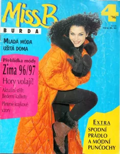 Burda Miss B -CZ- časopis se střihovou přílohou
