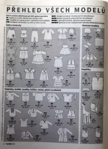 Burda - Móda pro děti 4/2014 -CZ- přehled střihů 1
