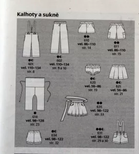 Burda - Móda pro děti 4/2014 -CZ- přehled střihů 2