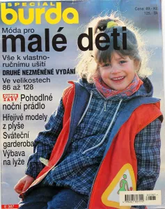 Burda - Móda pro malé děti E387 -CZ- časopis se střihy